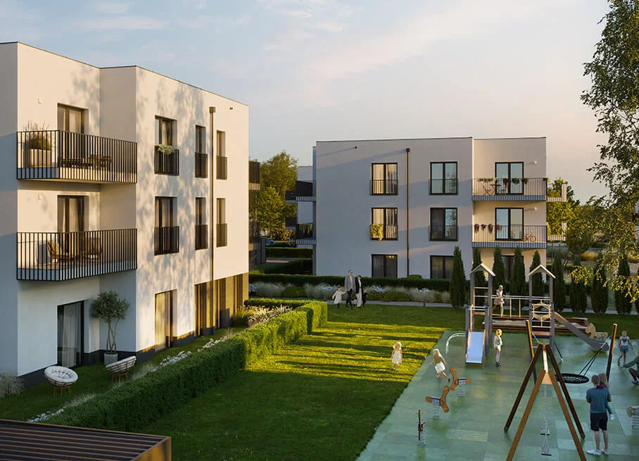 Wizualizacja projektu ośiedla